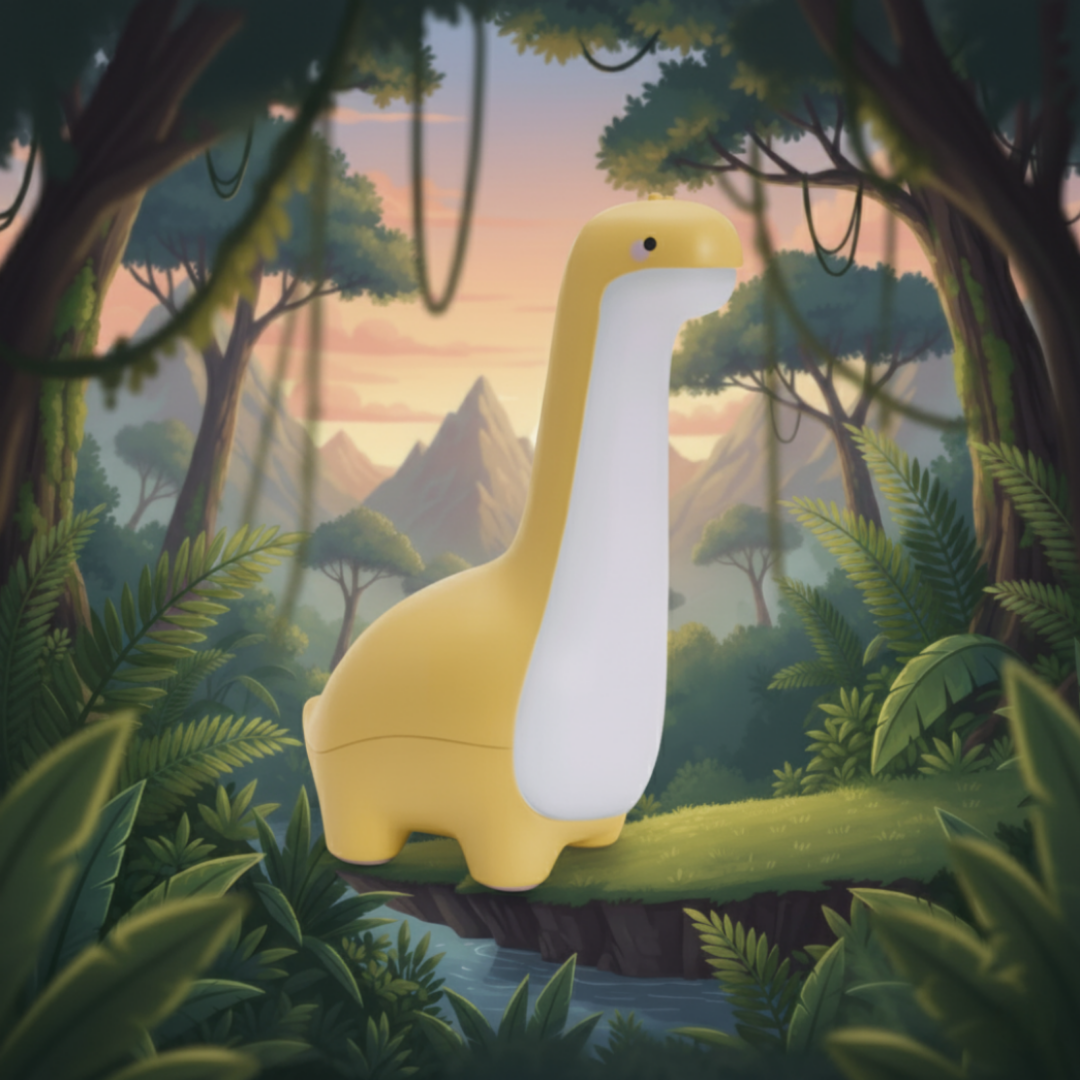 Yellow Brachiosaurus